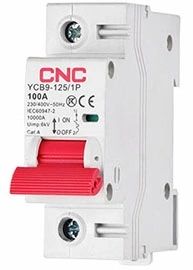 Автоматический выключатель YCB9-125 CNC Electric