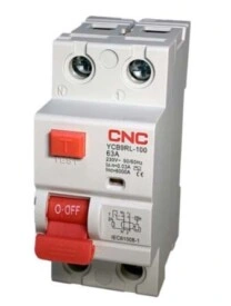 Автоматический выключатель дифференциального тока YCB9RL-100 CNC Electric